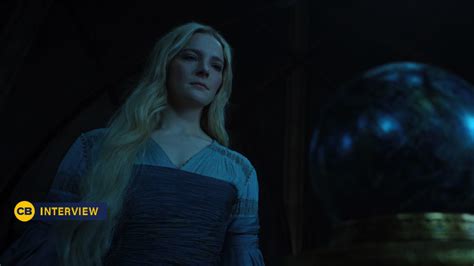 The Lord Of The Rings The Rings Of Power S Depiction Of Galadriel Surprised Star Morfydd Clark