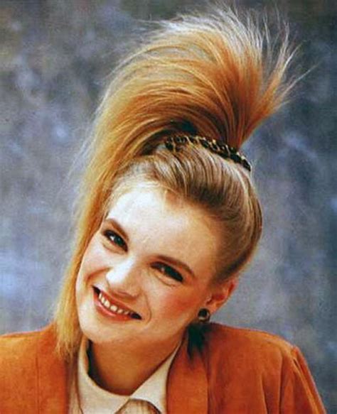 1980s The Period Of Women Rock Hairstyle Boom