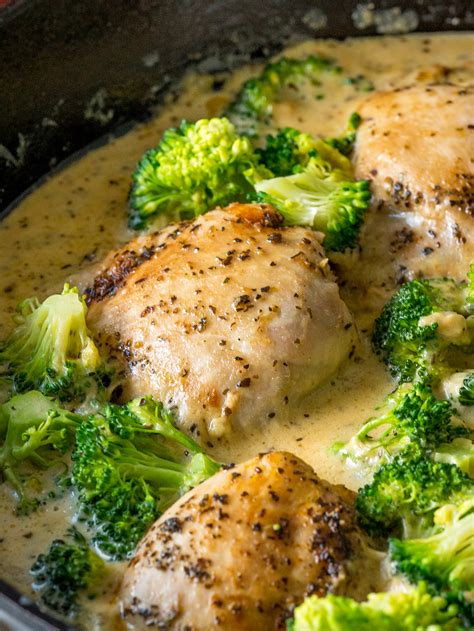 A creamy chicken dish is comfort food as its very best. #49 Creamy Chicken Breast With Broccoli - Whats Up Dock LA ...