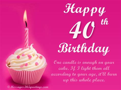 Everyone will say that you look half your age. 40th-card-messages.jpg (600×450) | 40th birthday wishes ...