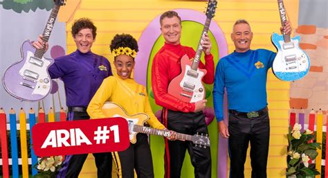 Aria Charts The Wiggles Shimmy Their Way To Their First 1