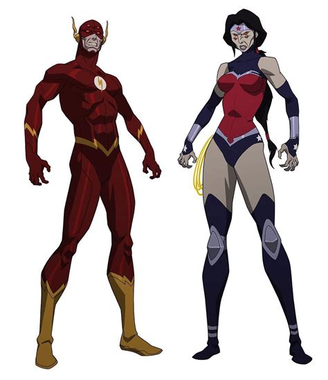Jl Vs Tt Possessed Flash And Wonder Woman Comic Art Community Gallery