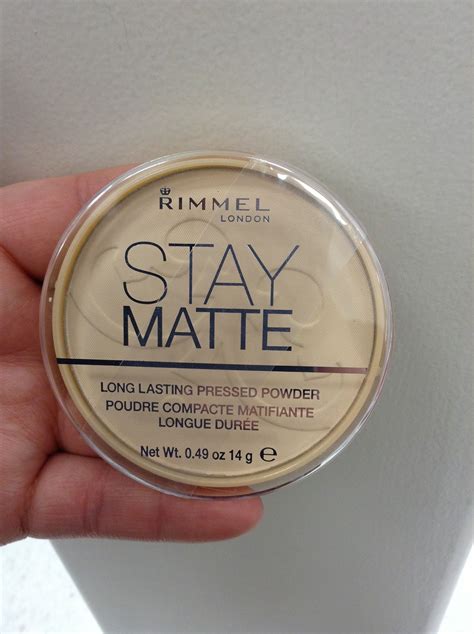 And from now on, this can be the 1st picture: Rimmel London Stay Matte Powder in Translucent. Great for ...