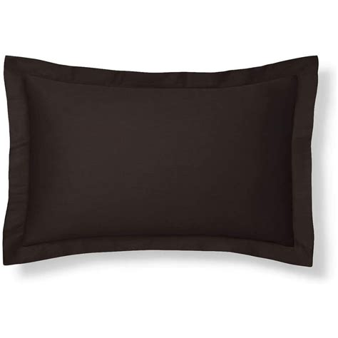 Brown Pillow Sham Queen Size Pillow Sham Decorative Pillow Shams