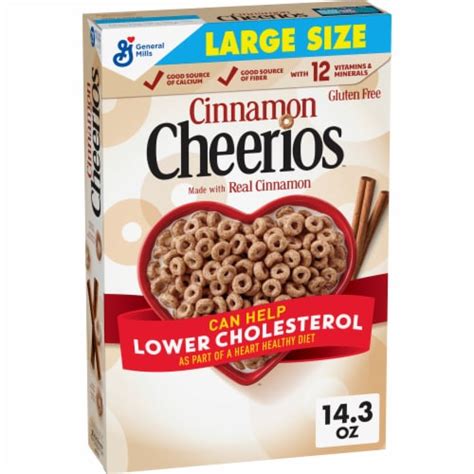 Cinnamon Cheerios Gluten Free Breakfast Cereal 143 Oz Harris Teeter