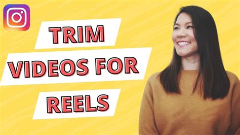 How To Trim Videos On Instagram Reels Youtube