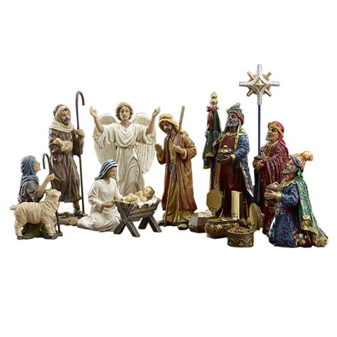 14 Piece Set Real Life Nativity 7 Inches Ewtn Religious Catalogue