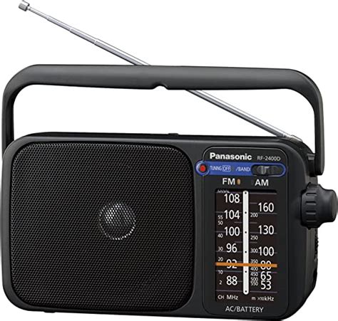 Panasonic Radio Fm Portable Rf 2400deg K Radio Fmam Fonctionnement