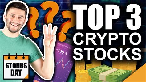 Top 3 Crypto Stocks Best Wall Streets Bets Youtube