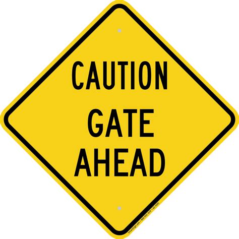 Caution Road Signs Clipart Best