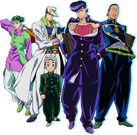 Jojos Bizarre Adventure Part 4 Tv Anime Visual And Character Designs