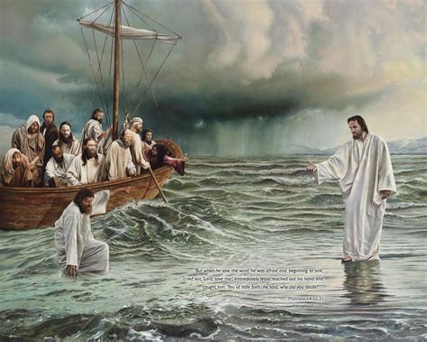 Picfont Tool To Draw Jesus Walk On Water Miracles Of Jesus Jesus