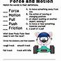 Force And Motion Worksheets
