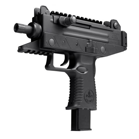 Iwi Uzi Pro 9mm Pistol Black 45 Threaded Barrel Adjustable