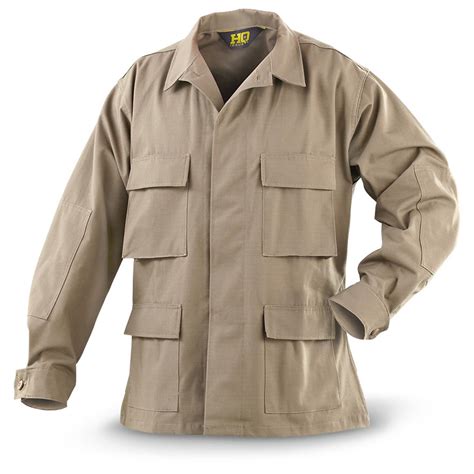Hq Issue Military Style Bdu Cotton Ripstop Shirt 592361 Tactical