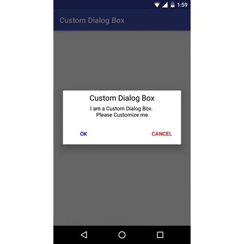 Android Easiest Way To Create Custom Dialog Box Programmatically