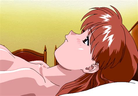Rule 34 1girls 90s Animated Asuka Viper Bed Blush Breasts Brown Eyes Brown Hair Closed Eyes