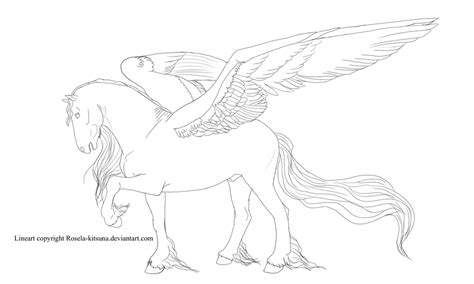 Winged Horses Of Balinor Characters Horse Lineart For Whob