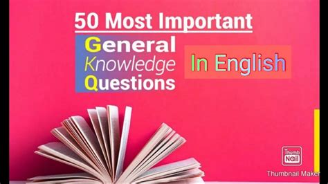 50 Most Important General Knowledge Ques That Everyone Must Know