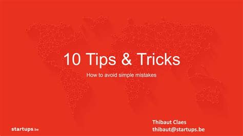 7 Tips And Tricks Ppt