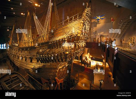 The Vasa A Viking Ship In The Wasa Museum Stockholm Sweden Stock