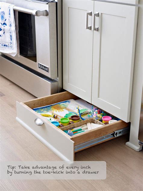 Think of it as an accent. Kitchen cabinet toe kick ideas | Hawk Haven