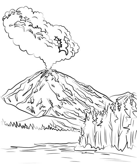 Cara menggambar pemandangan gunung dan sawah (drawing scenery) dengan gradasi warna oil pastel подробнее. √14+ Mewarnai Gambar Gunung Merapi Untuk TK, SD, PAUD ...