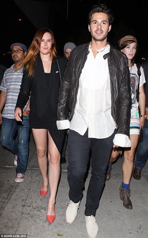 Rumer Willis Enjoys Date Night With Boyfriend Jayson Blair In Very