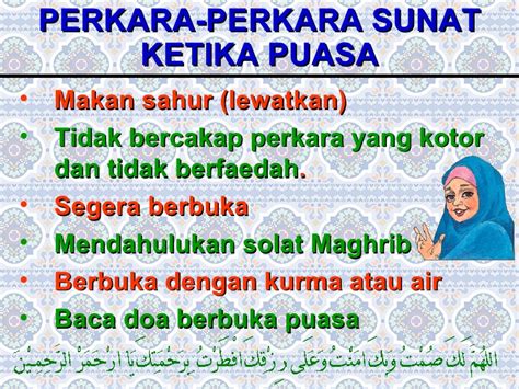 Makruh sendiri adalah perbuatan yang lebih baik ditinggalkan dari pada dilakukan. Asasa fardhu ain puasa dan ramadan