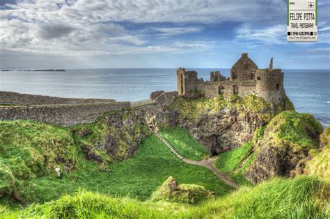 I Was Finally Able To Visit The Dunluce Castle In Northern Ireland With