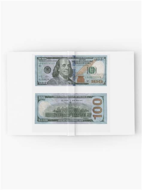 100 Dollar Bill Money Hardcover Journal For Sale By Rocklanone