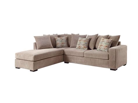 Sectional With Chaise Set In Taupe Shop For Affordable Home Furniture