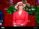 Prinzessin Delphine von Belgien am Belgischen Nationalfeiertag 2022 in ...