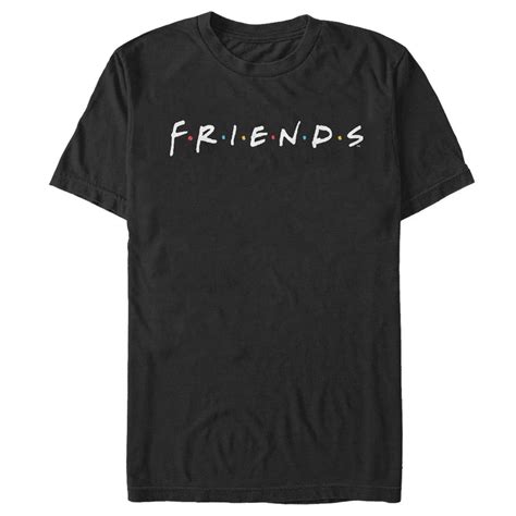 Friends Friends Mens And Big Mens Classic Logo Graphic Tee Sizes S