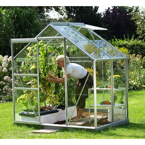 Vita Greenhouses 6ft X 4ft Value Anodised
