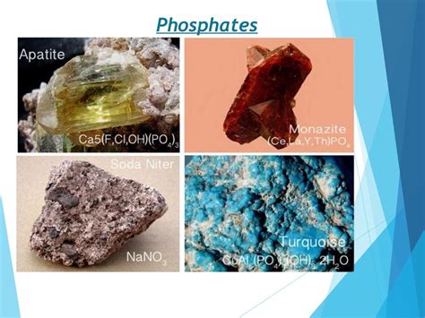 Phosphates Group Mineral