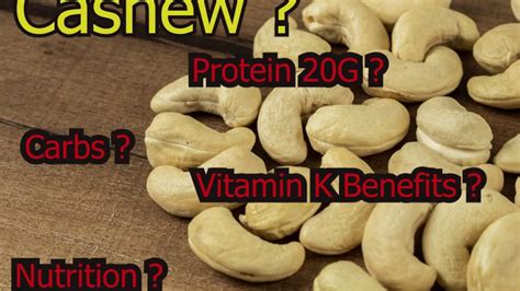Cashews Benefits Nutrition 1 Oz Best Nuts2020 Youtube