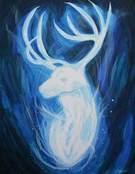 Stag Patronus Patronus Pinterest Harry Potter And Paintings