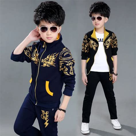 Boys Sets Kids Tracksuit Children Clothing Boys Suits Spring 5 12 14