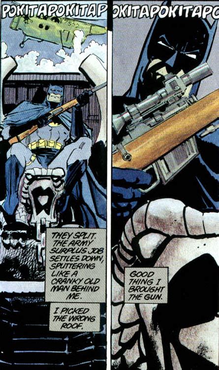 Deconstructing Dark Knight Returns Batman Using Guns