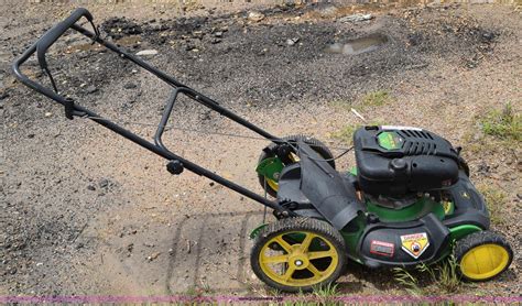 John Deere Js60h Push Mower In Bel Aire Ks Item Bp9073 Sold Purple