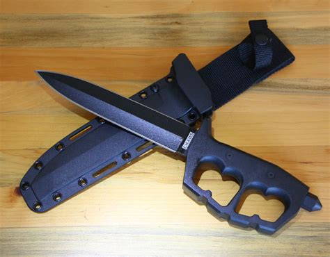 Cold Steel Chaos Double Edge Fixed Blade Trench Knife Inspired By The