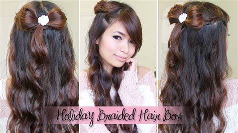 Hair Bow Tutorial Hairstyle Half Updo Hairstyle Guides