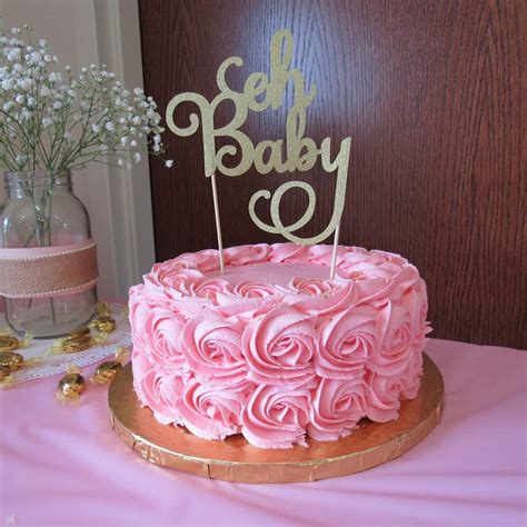 Sweet Simple Baby Shower Cake : CAKEWIN