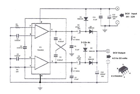 Lm358 Audio Amplifier Circuit Diagram
