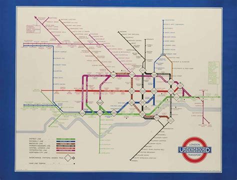Harry Beck Henry Charles Beck 1902 1974 Underground Map Christies