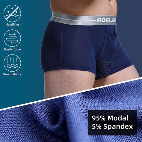 Binbeiv Men Men S Varicocele Underwear For Scrotal Testicle Support Sheath Boxer Briefs