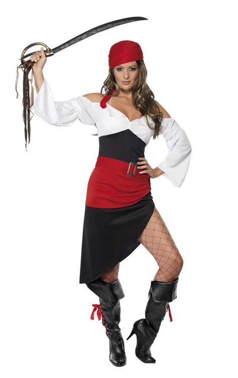 Choose Your New Smiffys Adult Sassy Pirate Wench Costume All Womens Costumes And Get 20 Off