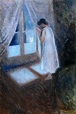 Edvard Munch - Ragazza alla finestra, 1893, The Art Institute of ...