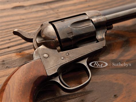 Colt 44 Caliber Single Action Army Revolver Frontier Six Shooter The Milhous Collection